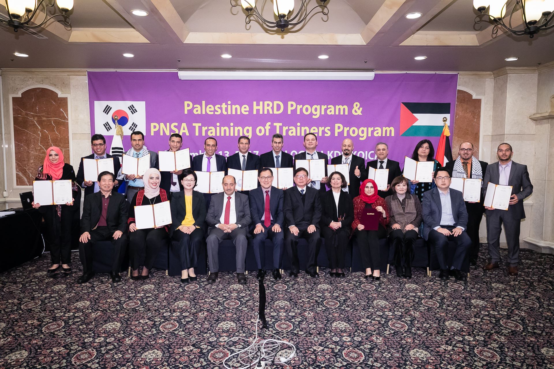 LOGODI bids farewell to PNSA trainers, welcomes HRD managers