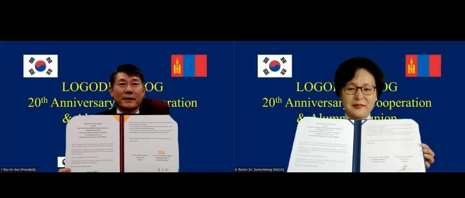 LOGODI Celebrates the 20th Anniversary of the LOGODI-NAOG Relations 