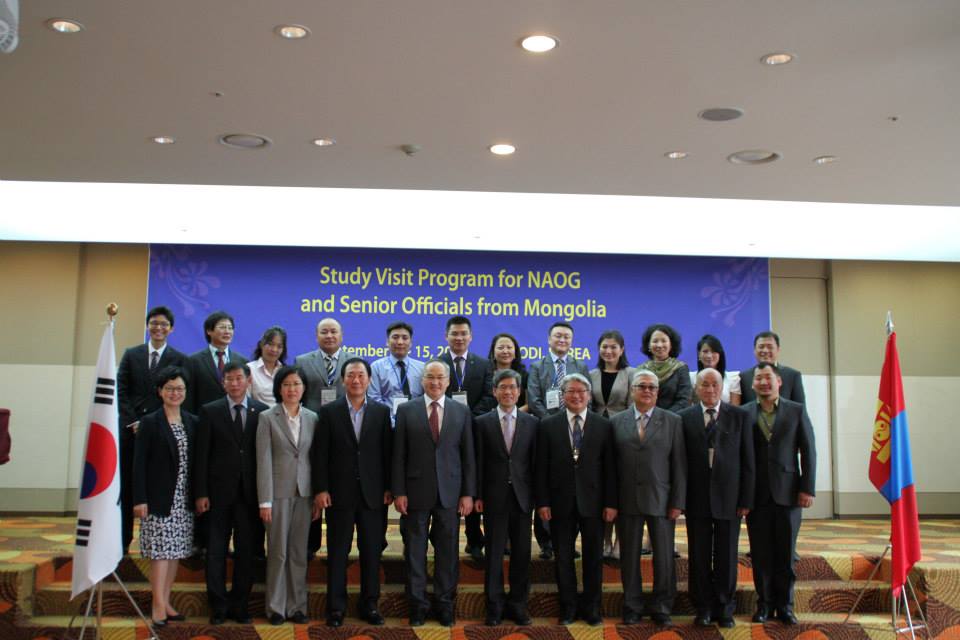 15 Mongolian faculty members and officials focus on administrative reform in Korea