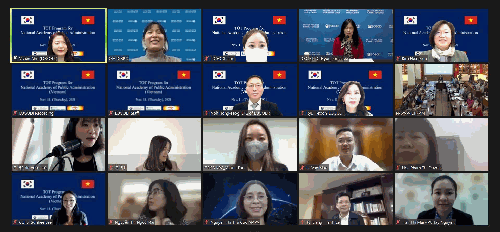 LOGODI Carries Out a Training of Trainers (ToT) Program for  the  National Academy of Public Administration (NAPA) of Vietnam